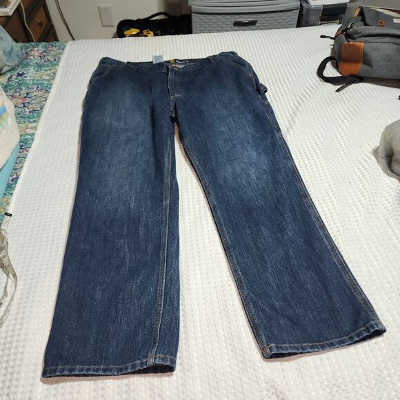 Carhartt Other - CARHARTT EUC MENS SIZE 42 x 30 DENIM CARGO CARPENTER JEANS